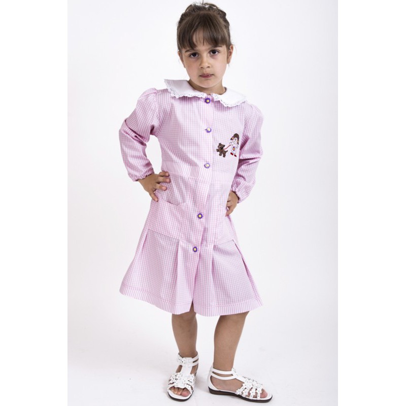 100% pure cotton child female nursery apron