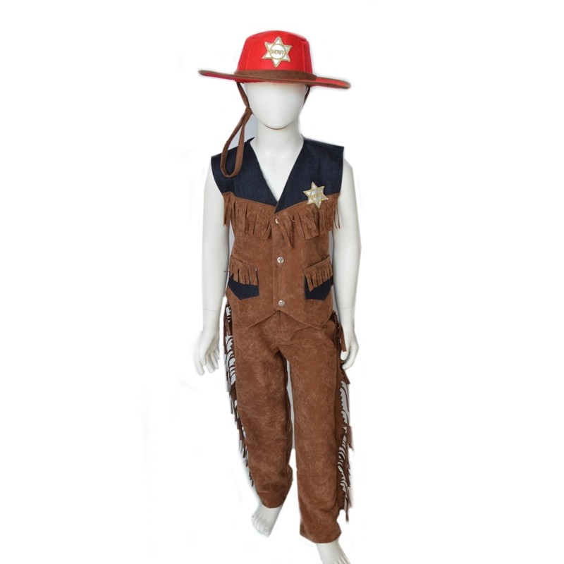 dress carnival child cowboy ranger
