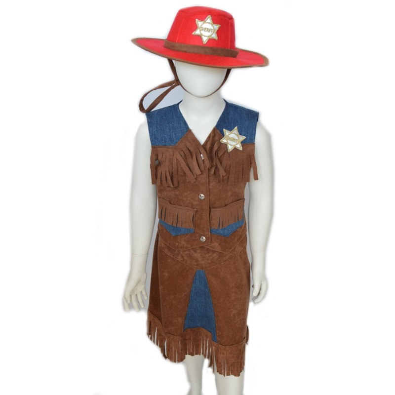 carnival child dress cowgirl