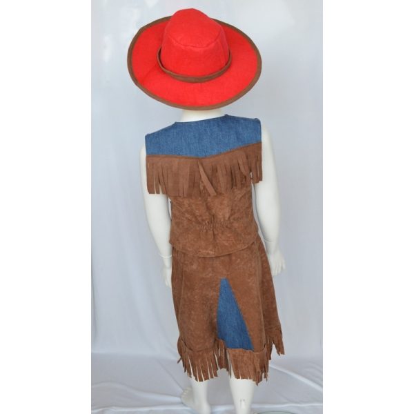 carnival child dress cowgirl