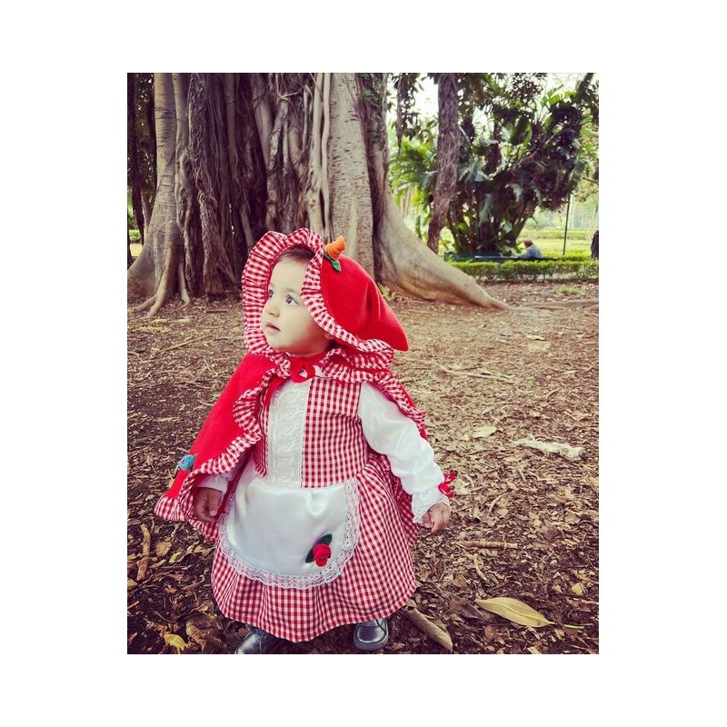 Costume da cappuccetto rosso per bambina