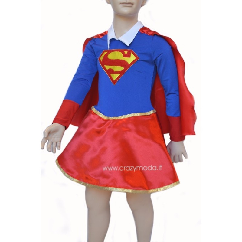 Costume bimba Supergirl – Crazymoda