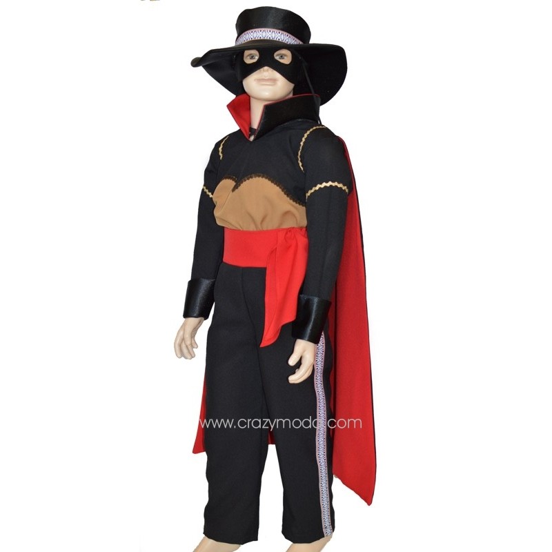 Costume bimbo Zorro – Crazymoda
